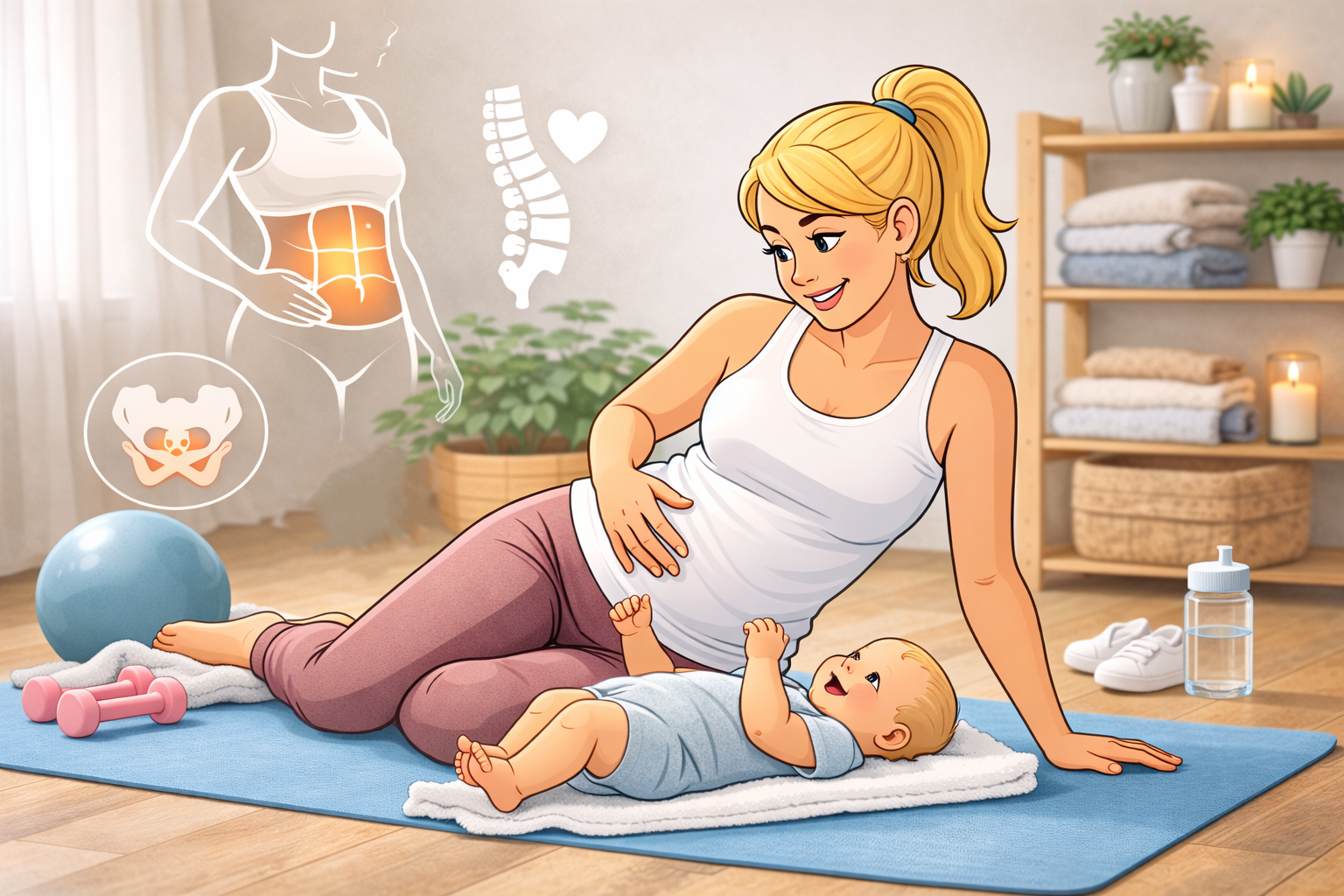 Pilates nach der Schwangerschaft – sanfter Wiedereinstieg für deinen Körper